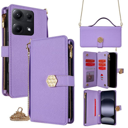 Crossbody Handle Cross Texture Leather Phone Case, For Redmi A7 Pro 171mm / Poco C85x 5G, For Redmi Turbo 5 Max 5G / Poco X8 Pro Max 5G, For Redmi Turbo 5 5G / Poco X8 Pro 5G, For Redmi K90 Pro Max 5G / Poco F8 Ultra                                    ...