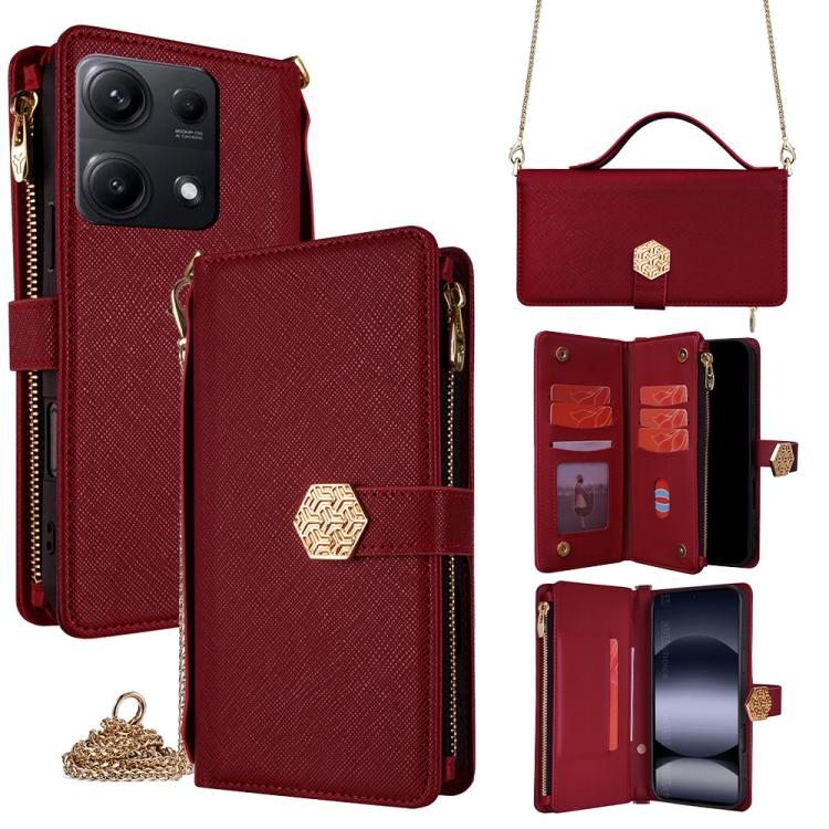 Crossbody Handle Cross Texture Leather Phone Case, For Redmi A7 Pro 171mm / Poco C85x 5G, For Redmi Turbo 5 Max 5G / Poco X8 Pro Max 5G, For Redmi Turbo 5 5G / Poco X8 Pro 5G, For Redmi K90 Pro Max 5G / Poco F8 Ultra                                    ...