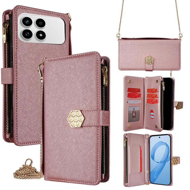 Crossbody Handle Cross Texture Leather Phone Case, For Redmi A7 Pro 171mm / Poco C85x 5G, For Redmi Turbo 5 Max 5G / Poco X8 Pro Max 5G, For Redmi Turbo 5 5G / Poco X8 Pro 5G, For Redmi K90 Pro Max 5G / Poco F8 Ultra                                    ...