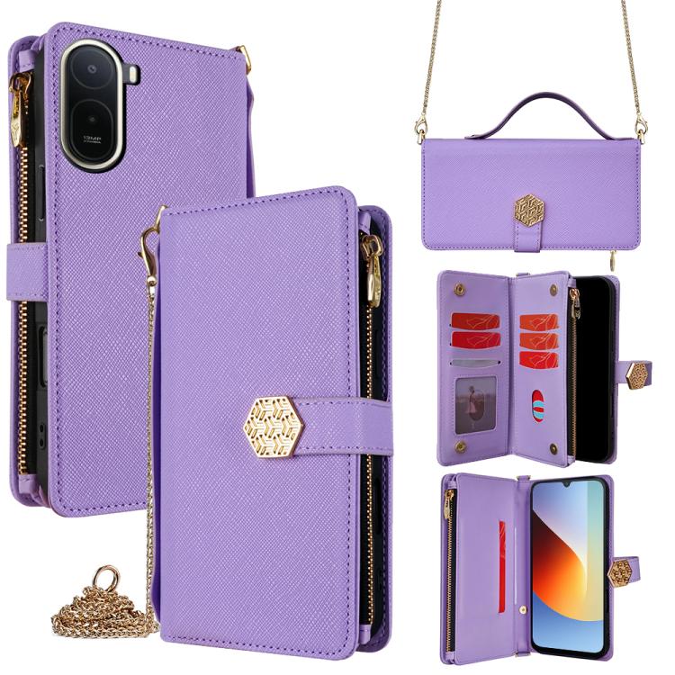 Crossbody Handle Cross Texture Leather Phone Case, For Redmi A7 Pro 171mm / Poco C85x 5G, For Redmi Turbo 5 Max 5G / Poco X8 Pro Max 5G, For Redmi Turbo 5 5G / Poco X8 Pro 5G, For Redmi K90 Pro Max 5G / Poco F8 Ultra                                    ...