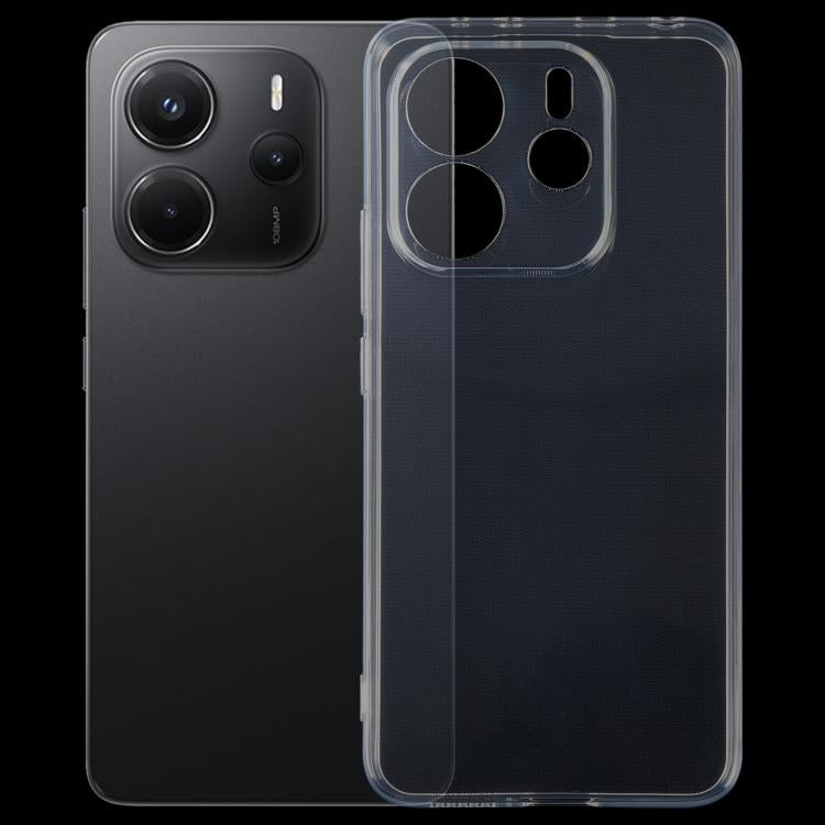 Ultra-thin Transparent TPU Phone Case, For Redmi A7 Pro 4G / 5G 171mm / Poco C85x 5G, For Redmi Turbo 5 Max / Poco X8 Pro Max, For Redmi Turbo 5 5G / Poco X8 Pro 5G, For Redmi Note 15 Pro+ 163.3mm / Poco M8 Pro, For Redmi Note 15 4G / 5G Global 164mm  ...