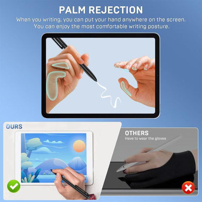 Universal Capacitive Stylus with Pen Clip For Electromagnetic Screen Phone / Tablet