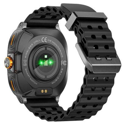 Casque intelligent HAMTOD T98, 1,53 pouces, prise en charge des appels Bluetooth / NFC / Fréquence cardiaque