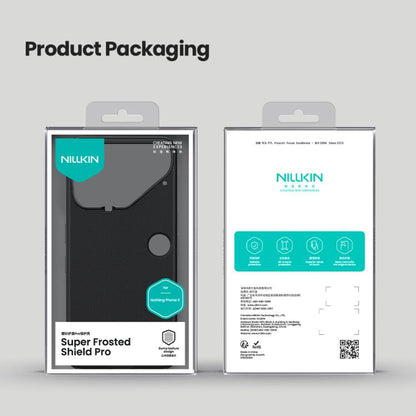 NILLKIN Frosted Shield Pro PC + TPU Phone Case, For Nothing Phone 3