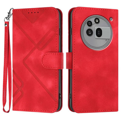 Line Pattern Skin Feel Leather Phone Case, For Nothing Phone 4a Pro, For Nothing Phone 4a, For Nothing Phone 3a, For Nothing Phone 3a Pro, For Nothing Phone 2a