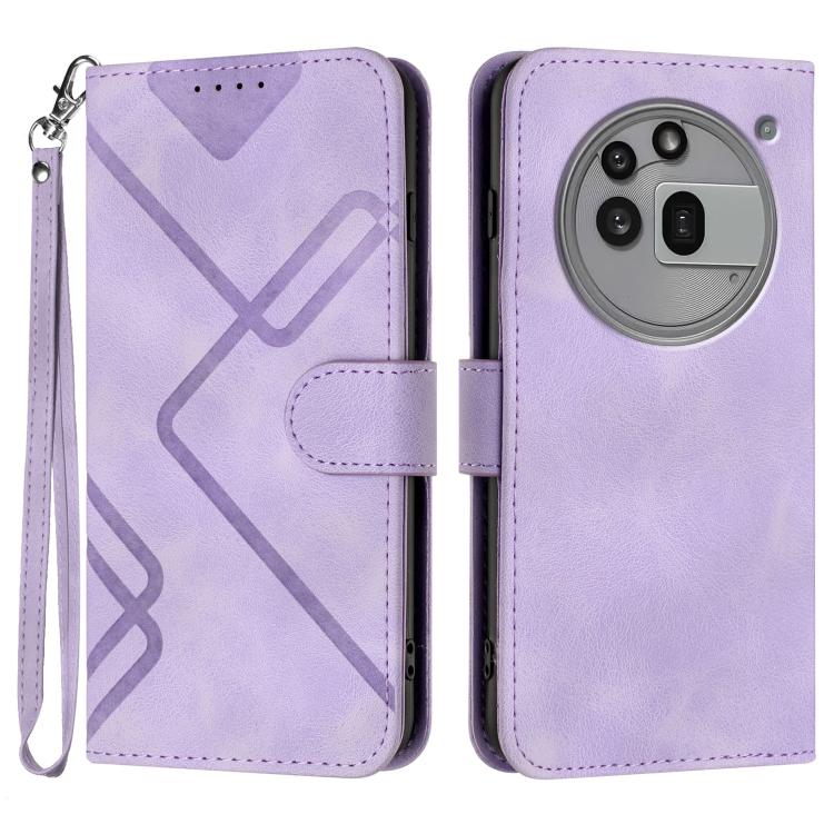 Line Pattern Skin Feel Leather Phone Case, For Nothing Phone 4a Pro, For Nothing Phone 4a, For Nothing Phone 3a, For Nothing Phone 3a Pro, For Nothing Phone 2a