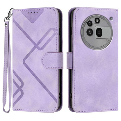 Line Pattern Skin Feel Leather Phone Case, For Nothing Phone 4a Pro, For Nothing Phone 4a, For Nothing Phone 3a, For Nothing Phone 3a Pro, For Nothing Phone 2a
