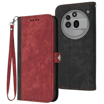 Side Buckle Double Fold Hand Strap Leather Phone Case, For Nothing Phone 4a Pro, For Nothing Phone 4a, For Nothing Phone 3a, For Nothing Phone 3a Pro, For Nothing Phone 2a