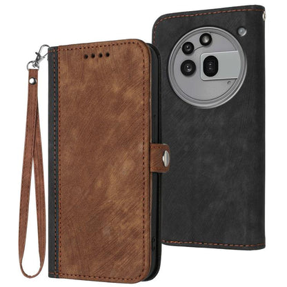 Side Buckle Double Fold Hand Strap Leather Phone Case, For Nothing Phone 4a Pro, For Nothing Phone 4a, For Nothing Phone 3a, For Nothing Phone 3a Pro, For Nothing Phone 2a