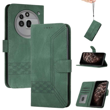 Cubic Skin Feel Flip Leather Phone Case, For Nothing Phone 4a Pro, For Nothing Phone 4a, For Nothing Phone 3a, For Nothing Phone 3a Pro, For Nothing Phone 2a