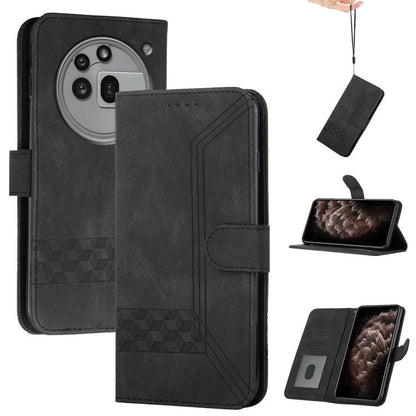 Cubic Skin Feel Flip Leather Phone Case, For Nothing Phone 4a Pro, For Nothing Phone 4a, For Nothing Phone 3a, For Nothing Phone 3a Pro, For Nothing Phone 2a