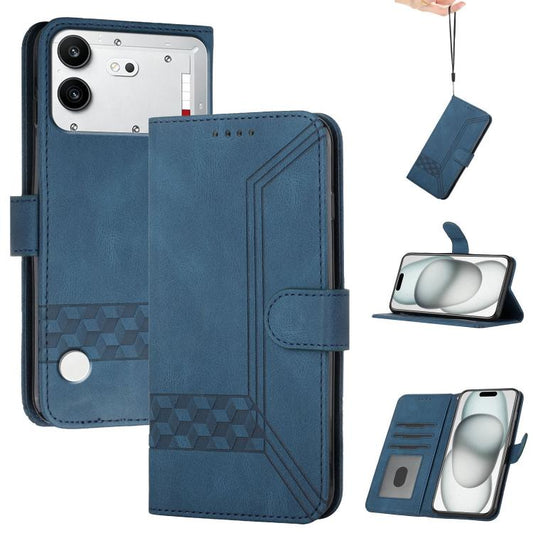 Cubic Skin Feel Flip Leather Phone Case, For Nothing Phone 4b, For Nothing Phone 4a Pro, For Nothing Phone 4a, For Nothing Phone 3a, For Nothing Phone 3a Pro, For Nothing Phone 2a