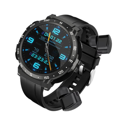 Montre intelligente Bluetooth double mode Q10, avec écouteurs, 1,52 pouces, prend en charge les appels Bluetooth / la fréquence cardiaque, Q10