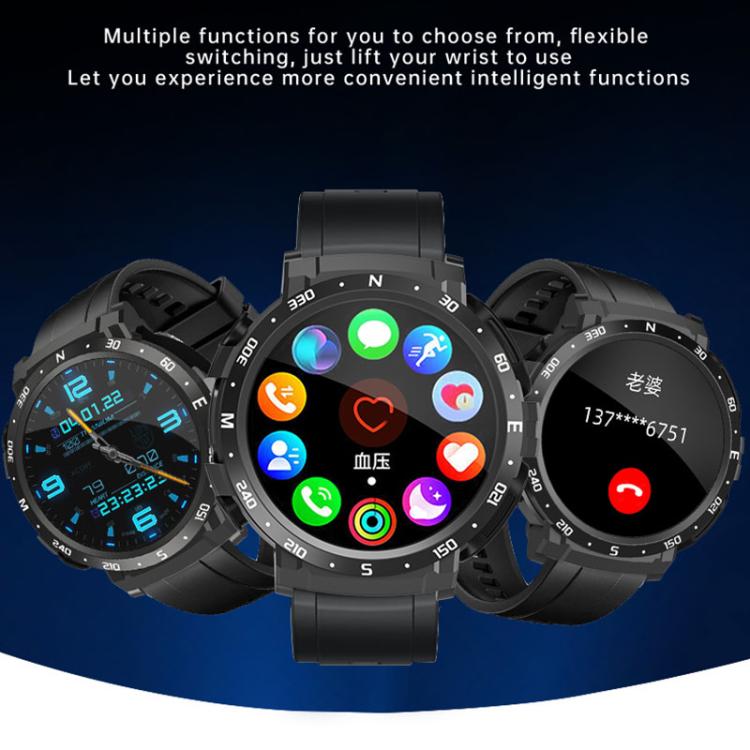 Montre intelligente Bluetooth double mode Q10, avec écouteurs, 1,52 pouces, prend en charge les appels Bluetooth / la fréquence cardiaque, Q10