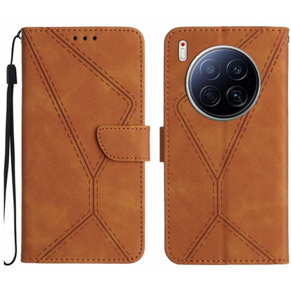 Stitching Embossed Leather Phone Case, For Tecno Spark 40C, For Tecno Pova 7 5G, For Tecno Spark 40 Pro+ 4G, For Tecno Spark 40 Pro 4G, For Tecno Spark 40 4G, For Tecno Pova 7 Ultra 5G, For Tecno Pova 7 4G, For Tecno Pova Curve 5G                      ...