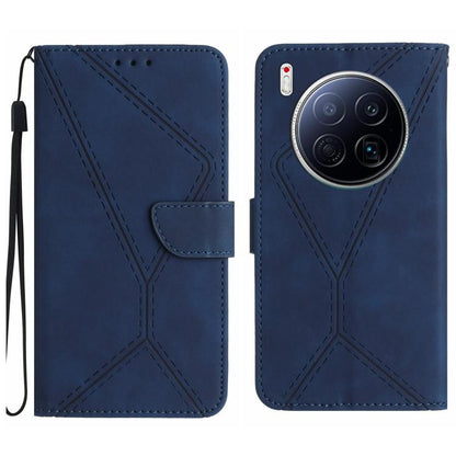 Stitching Embossed Leather Phone Case, For Tecno Spark 40C, For Tecno Pova 7 5G, For Tecno Spark 40 Pro+ 4G, For Tecno Spark 40 Pro 4G, For Tecno Spark 40 4G, For Tecno Pova 7 Ultra 5G, For Tecno Pova 7 4G, For Tecno Pova Curve 5G                      ...