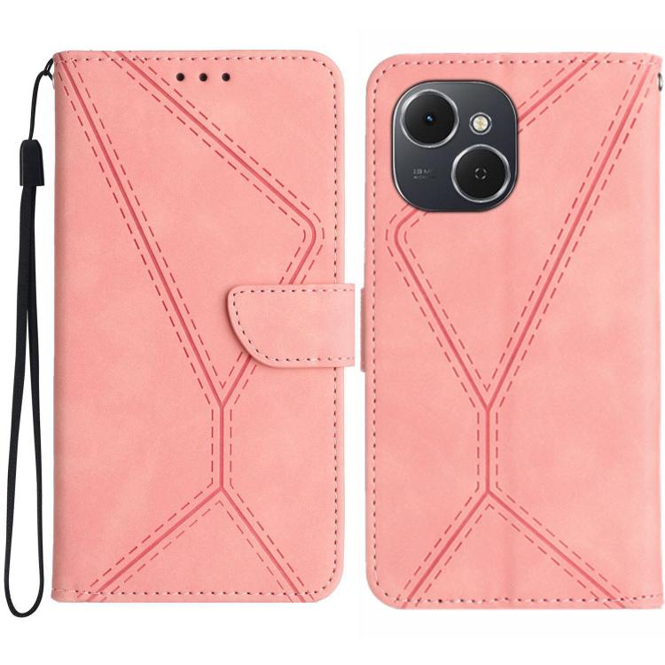 Stitching Embossed Leather Phone Case, For Tecno Spark 40C, For Tecno Pova 7 5G, For Tecno Spark 40 Pro+ 4G, For Tecno Spark 40 Pro 4G, For Tecno Spark 40 4G, For Tecno Pova 7 Ultra 5G, For Tecno Pova 7 4G, For Tecno Pova Curve 5G                      ...