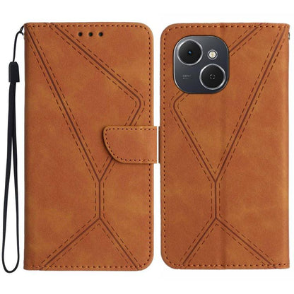 Stitching Embossed Leather Phone Case, For Tecno Spark 40C, For Tecno Pova 7 5G, For Tecno Spark 40 Pro+ 4G, For Tecno Spark 40 Pro 4G, For Tecno Spark 40 4G, For Tecno Pova 7 Ultra 5G, For Tecno Pova 7 4G, For Tecno Pova Curve 5G                      ...