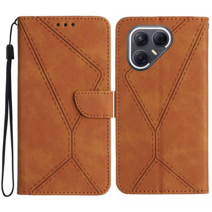 Stitching Embossed Leather Phone Case, For Tecno Spark 40C, For Tecno Pova 7 5G, For Tecno Spark 40 Pro+ 4G, For Tecno Spark 40 Pro 4G, For Tecno Spark 40 4G, For Tecno Pova 7 Ultra 5G, For Tecno Pova 7 4G, For Tecno Pova Curve 5G                      ...