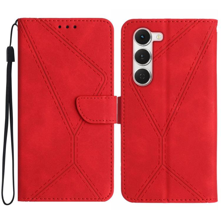 Stitching Embossed Leather Phone Case, For Tecno Spark 40C, For Tecno Pova 7 5G, For Tecno Spark 40 Pro+ 4G, For Tecno Spark 40 Pro 4G, For Tecno Spark 40 4G, For Tecno Pova 7 Ultra 5G, For Tecno Pova 7 4G, For Tecno Pova Curve 5G                      ...