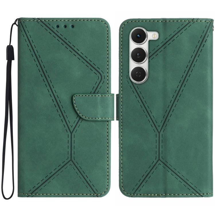 Stitching Embossed Leather Phone Case, For Tecno Spark 40C, For Tecno Pova 7 5G, For Tecno Spark 40 Pro+ 4G, For Tecno Spark 40 Pro 4G, For Tecno Spark 40 4G, For Tecno Pova 7 Ultra 5G, For Tecno Pova 7 4G, For Tecno Pova Curve 5G                      ...