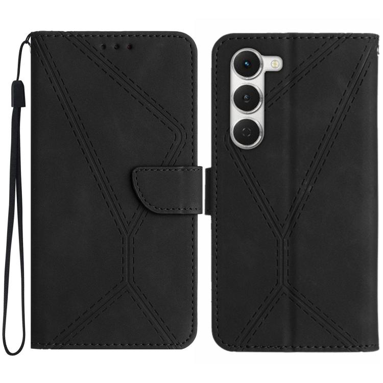Stitching Embossed Leather Phone Case, For Tecno Spark 40C, For Tecno Pova 7 5G, For Tecno Spark 40 Pro+ 4G, For Tecno Spark 40 Pro 4G, For Tecno Spark 40 4G, For Tecno Pova 7 Ultra 5G, For Tecno Pova 7 4G, For Tecno Pova Curve 5G                      ...