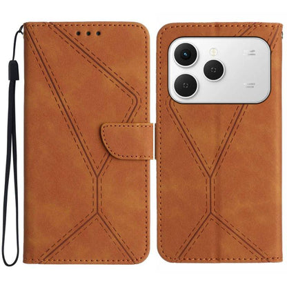 Stitching Embossed Leather Phone Case, For Tecno Spark 40C, For Tecno Pova 7 5G, For Tecno Spark 40 Pro+ 4G, For Tecno Spark 40 Pro 4G, For Tecno Spark 40 4G, For Tecno Pova 7 Ultra 5G, For Tecno Pova 7 4G, For Tecno Pova Curve 5G                      ...