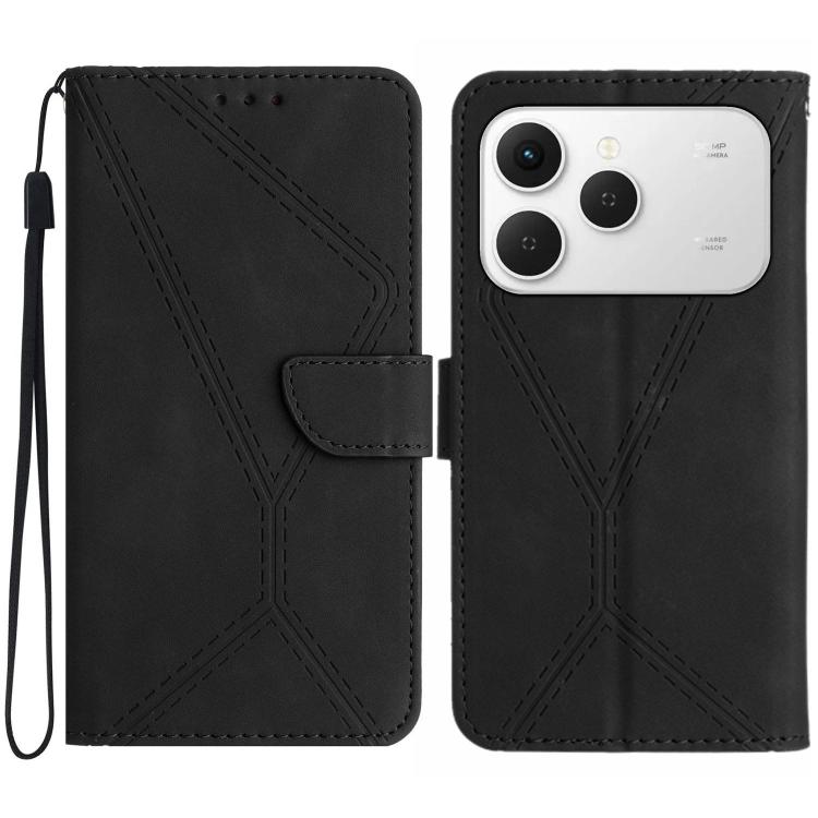 Stitching Embossed Leather Phone Case, For Tecno Spark 40C, For Tecno Pova 7 5G, For Tecno Spark 40 Pro+ 4G, For Tecno Spark 40 Pro 4G, For Tecno Spark 40 4G, For Tecno Pova 7 Ultra 5G, For Tecno Pova 7 4G, For Tecno Pova Curve 5G                      ...