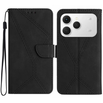 Stitching Embossed Leather Phone Case, For Tecno Spark 40C, For Tecno Pova 7 5G, For Tecno Spark 40 Pro+ 4G, For Tecno Spark 40 Pro 4G, For Tecno Spark 40 4G, For Tecno Pova 7 Ultra 5G, For Tecno Pova 7 4G, For Tecno Pova Curve 5G                      ...