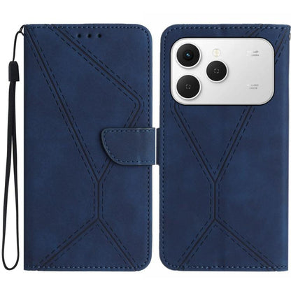 Stitching Embossed Leather Phone Case, For Tecno Spark 40C, For Tecno Pova 7 5G, For Tecno Spark 40 Pro+ 4G, For Tecno Spark 40 Pro 4G, For Tecno Spark 40 4G, For Tecno Pova 7 Ultra 5G, For Tecno Pova 7 4G, For Tecno Pova Curve 5G                      ...