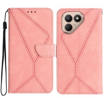 Stitching Embossed Leather Phone Case, For Tecno Spark 40C, For Tecno Pova 7 5G, For Tecno Spark 40 Pro+ 4G, For Tecno Spark 40 Pro 4G, For Tecno Spark 40 4G, For Tecno Pova 7 Ultra 5G, For Tecno Pova 7 4G, For Tecno Pova Curve 5G                      ...