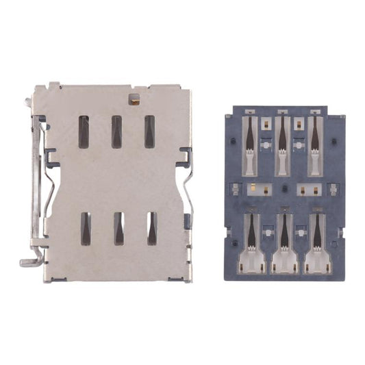10pcs Original SIM Card Reader, For Galaxy S24 Ultra SM-S928, For Galaxy S24+ SM-S928, For Galaxy S24 SM-S921, For Galaxy S23 Ultra 5G SM-S918, For Galaxy S23+ 5G SM-S916, For Galaxy S23 5G SM-S911, For Galaxy S22 Ultra 5G SM-S908����������������������...
