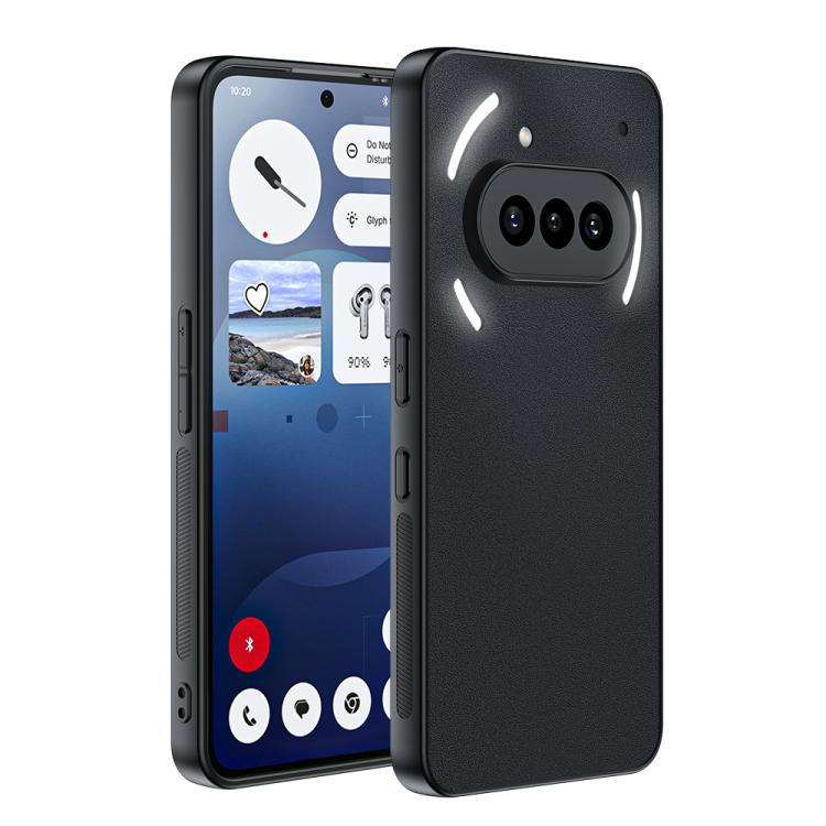Ultra-thin Plain Skin Leather Phone Case