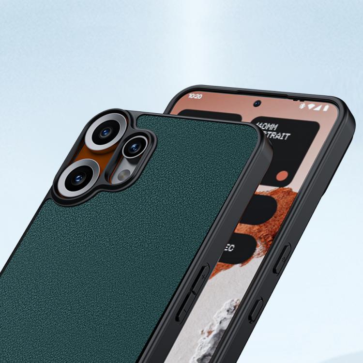 Ultra-thin Plain Skin Leather Phone Case