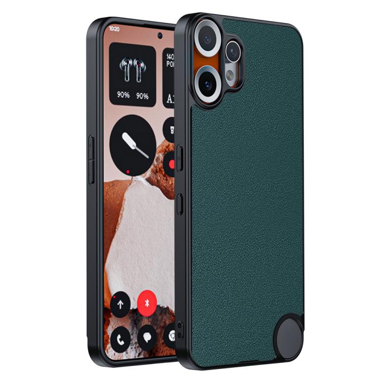 Ultra-thin Plain Skin Leather Phone Case