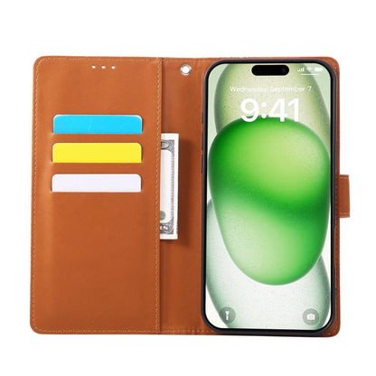 Rose Flower Embossed 3-Card Slots Leather Phone Case