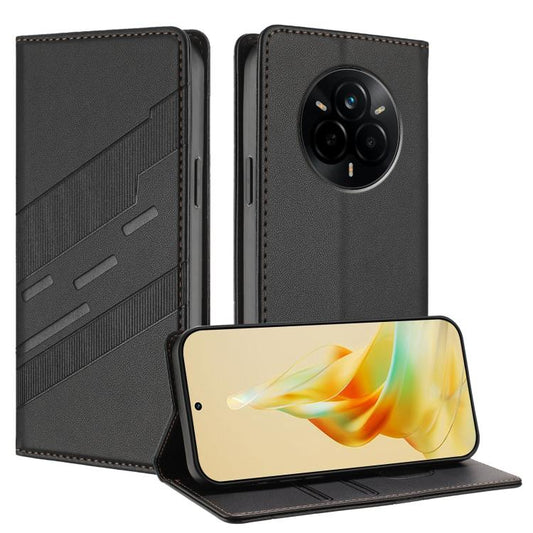 Embossed Multi-functional Wallet Retro Leather Phone Case, For Realme 14 Pro, For Realme C75 4G, For Realme GT7 Pro, For Realme C63 5G, For Realme 13+ Global, For Realme 13 Pro, For Realme 12 4G, For Realme C63 4G, For Realme GT Neo6, For Realme 12 5G