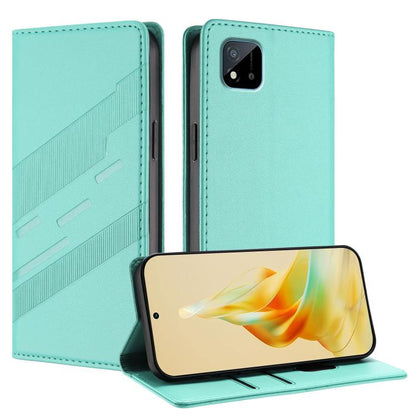 Embossed Multi-functional Wallet Retro Leather Phone Case, For Realme C20