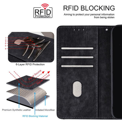 Color Stitching Skin Feel Leather RFID Blocking Phone Case, For Tecno Pova 6 Neo 5G / Spark 30 5G, For Tecno Spark 30 4G