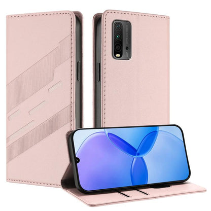 Embossed Multi-functional Wallet Retro Leather Phone Case, For Redmi 9T, For Redmi Note 9T, For Redmi Note 9, For Redmi Note 9 Pro, For Redmi Note 8, For Redmi Note 8 Pro, For Redmi Note 7 Pro