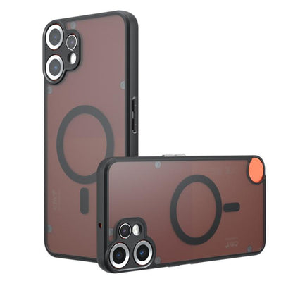 Armor MagSafe PC Hybrid TPU Phone Case, For Nothing Phone 4a Pro, For Nothing Phone 4a, For Nothing Phone 3a Lite, For Nothing Phone 3, For Nothing CMF Phone 2 Pro, For Nothing Phone 3a, For Nothing Phone 3a Pro