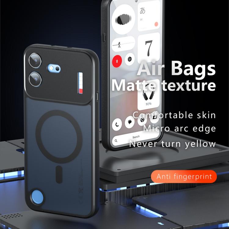Armor MagSafe PC Hybrid TPU Phone Case, For Nothing Phone 4b, For Nothing Phone 4a Pro, For Nothing Phone 4a, For Nothing Phone 3a Lite, For Nothing Phone 3, For Nothing CMF Phone 2 Pro, For Nothing Phone 3a, For Nothing Phone 3a Pro