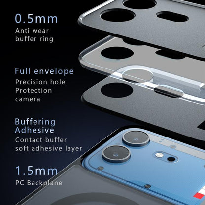 Armor MagSafe PC Hybrid TPU Phone Case, For Nothing Phone 4b, For Nothing Phone 4a Pro, For Nothing Phone 4a, For Nothing Phone 3a Lite, For Nothing Phone 3, For Nothing CMF Phone 2 Pro, For Nothing Phone 3a, For Nothing Phone 3a Pro
