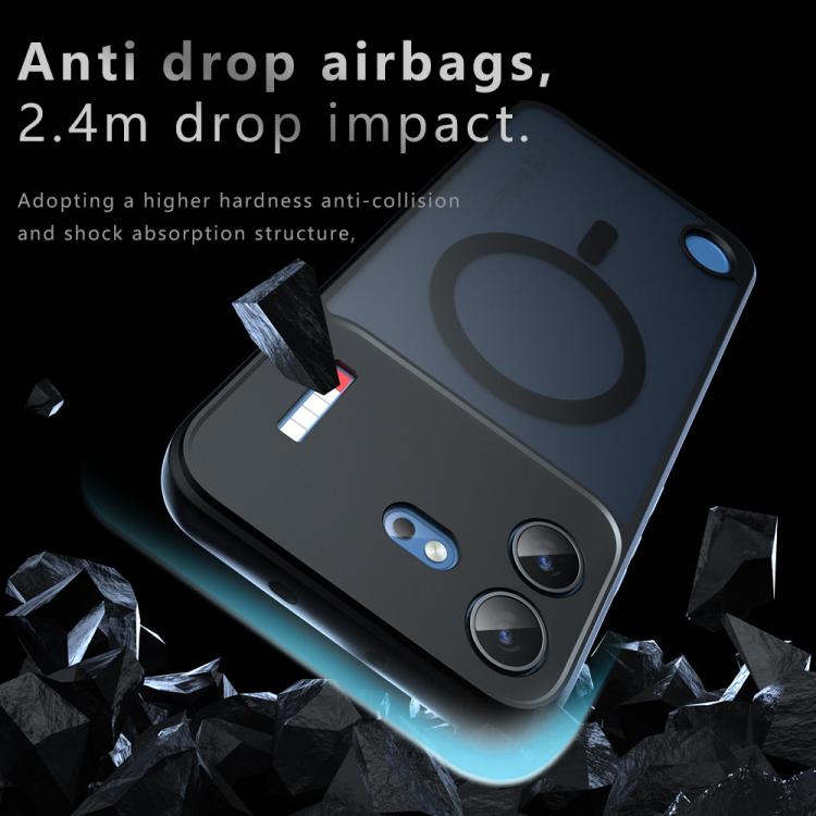 Armor MagSafe PC Hybrid TPU Phone Case, For Nothing Phone 4b, For Nothing Phone 4a Pro, For Nothing Phone 4a, For Nothing Phone 3a Lite, For Nothing Phone 3, For Nothing CMF Phone 2 Pro, For Nothing Phone 3a, For Nothing Phone 3a Pro