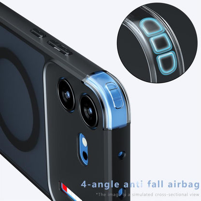 Armor MagSafe PC Hybrid TPU Phone Case, For Nothing Phone 4b, For Nothing Phone 4a Pro, For Nothing Phone 4a, For Nothing Phone 3a Lite, For Nothing Phone 3, For Nothing CMF Phone 2 Pro, For Nothing Phone 3a, For Nothing Phone 3a Pro
