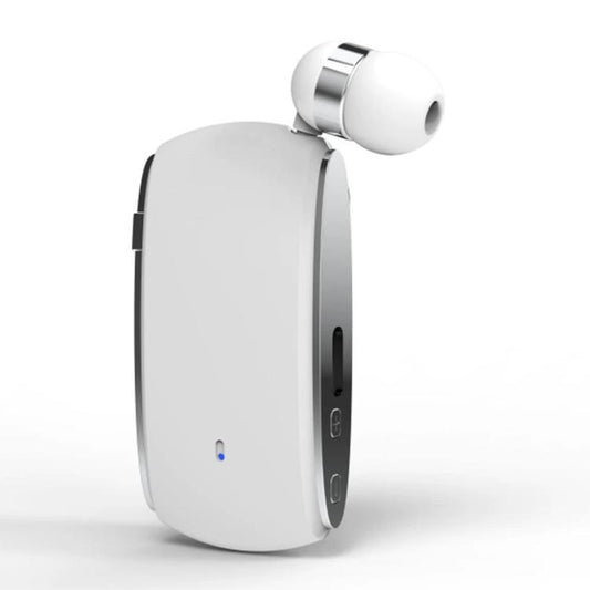K68 Card Business Collar Clip Type Single Ear Bluetooth Earphones