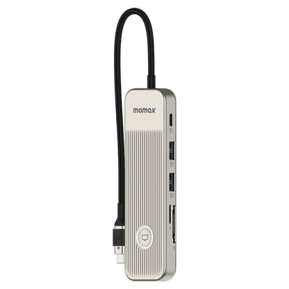 MOMAX DH19L 1-Link 9 in 1 Type-C Multifunctional HUB Adapter Docking Station