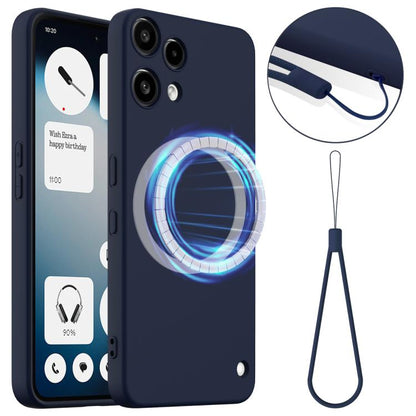 Shockproof Silicone Magsafe Phone Case, For Nothing Phone 4a Pro, For Nothing Phone 4a, For Nothing Phone 3a Lite, For Nothing Phone 3, For Nothing CMF Phone 2 Pro, For Nothing Phone 3a, For Nothing Phone 3a Pro