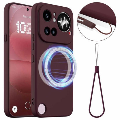 Shockproof Silicone Magsafe Phone Case, For Nothing Phone 4a Pro, For Nothing Phone 4a, For Nothing Phone 3a Lite, For Nothing Phone 3, For Nothing CMF Phone 2 Pro, For Nothing Phone 3a, For Nothing Phone 3a Pro