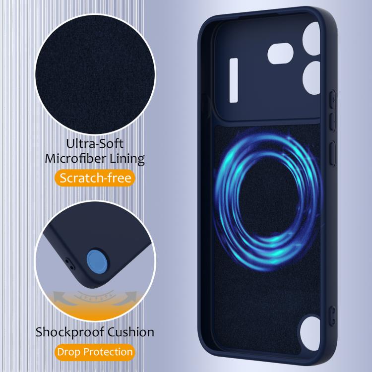 Shockproof Silicone Magsafe Phone Case, For Nothing Phone 4b, For Nothing Phone 4a Pro, For Nothing Phone 4a, For Nothing Phone 3a Lite, For Nothing Phone 3, For Nothing CMF Phone 2 Pro, For Nothing Phone 3a, For Nothing Phone 3a Pro